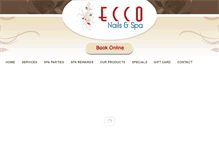 Tablet Screenshot of ecconails.com